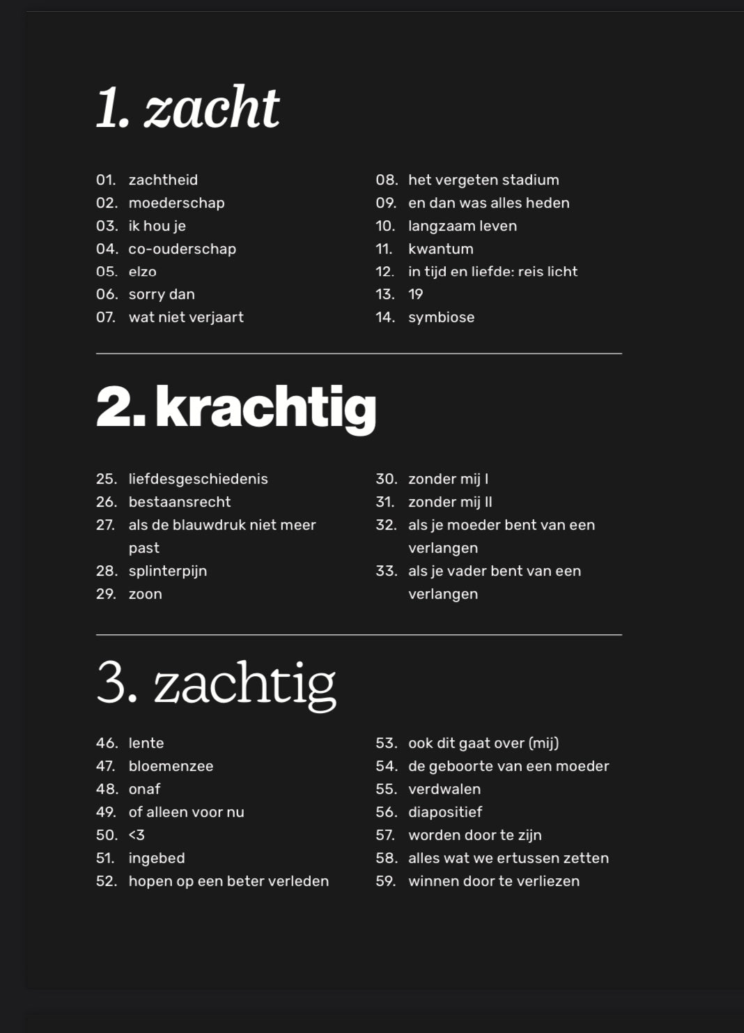 ‘Zachtig'